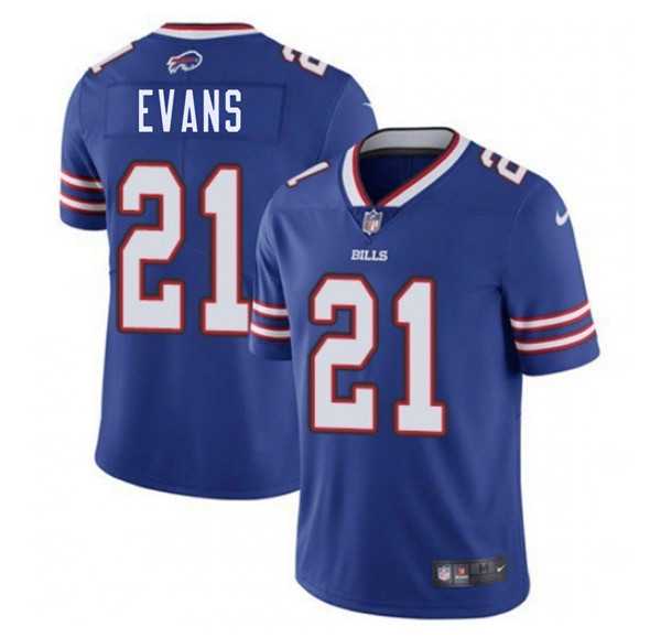 Men & Women & Youth Buffalo Bills #21 Darrynton Evans Blue 2025 Vapor Untouchable Limited Stitched Jersey->baltimore ravens->NFL Jersey